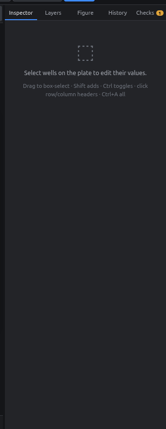 Inspector empty