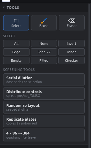 Tools panel